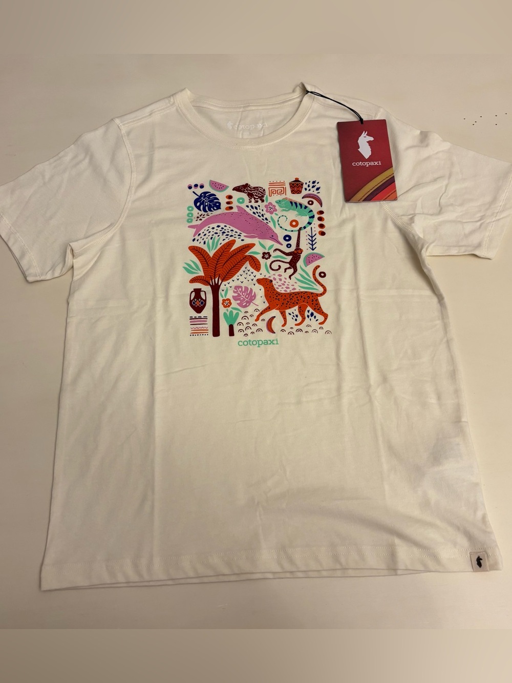 Cotopaxi Kids Ecuador Vibes Graphic T-shirt Size Large New